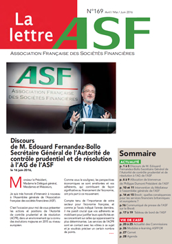 La Lettre de l ASF n° 169