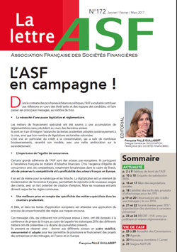 La Lettre de l ASF n° 172
