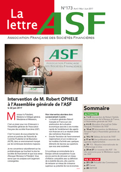 La Lettre de l ASF n° 173